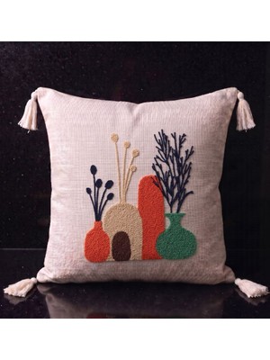 Tasarım Özel Dekoratif Kırlent Kılıfı (43X43 Cm) – 1 Adet