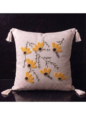 Tasarım Özel Dekoratif Kırlent Kılıfı (43X43 Cm) – 1 Adet