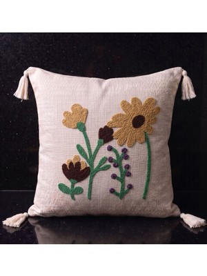 Tasarım Özel Dekoratif Kırlent Kılıfı (43X43 Cm) – 1 Adet