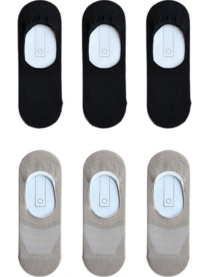 QUALITY WALKING Monochrome Series Babet Çorap 6'lı Set