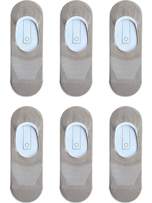 QUALITY WALKING Monochrome Series Babet Çorap 6'lı Set