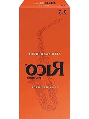 Die Grup Alto Saksafon Kamış Seti, 2.5 Güç ile 25 Adet Professional Kamış