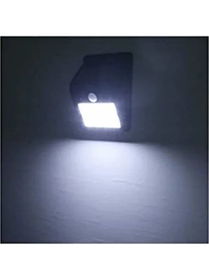 Die Grup Güneş Enerjili Hareket Sensörlü Duvar Lambası, 20 LED Işık