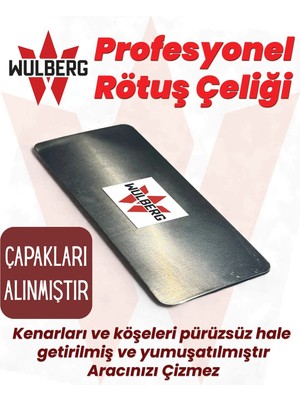 Wulberg Rötuş Çeliği - Oto Boya İçin Profesyonel Araç Bakım Ürünü Pürüzsüz Kenarlar