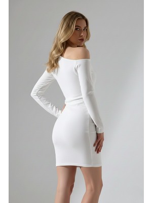 Kadın Davetlerin Vazgeçilmezi Bodycon Elbise