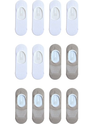 QUALITY WALKING Monochrome Series Babet Çorap 12'li Set