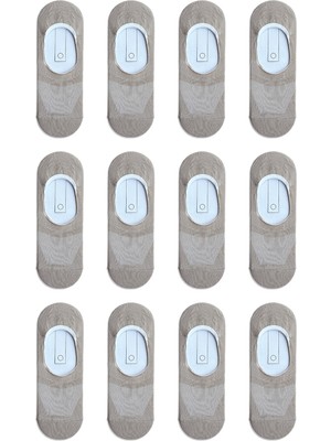 QUALITY WALKING Monochrome Series Babet Çorap 12'li Set