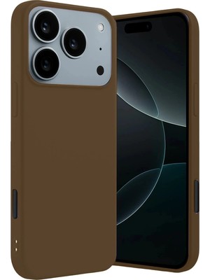 Durukar®   iPhone 17 Pro Max First Silikon - Kahverengi