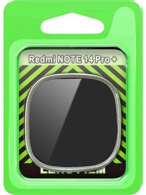 Durukar®   Redmi Note 14 Pro Plus Raze Metal Kamera Lens - Gümüş