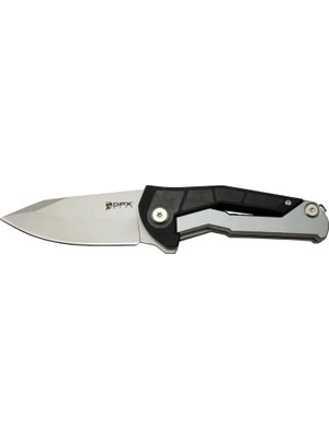 Derin Stok Dpxgear Sugga 915B Bk Siyah Ampampamp Beyaz Kamp / Çakı 17,5cm - Yarı Otomatik, Kemerlikli,