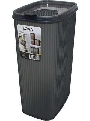 Lova LV-238 ( 4lt ) Shell Erzak Saklama Kabı Plastik*24=k