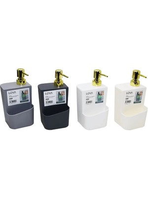 Lova LV-294 Smart ( 2ın1 ) Sıvı Sabunluk & Süngerlik 650ML*12=K