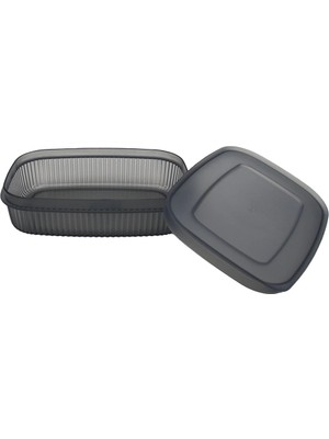 Lova LV-274 ( 600ML & Gri ) Shell Saklama Kabı Plastik*24=k