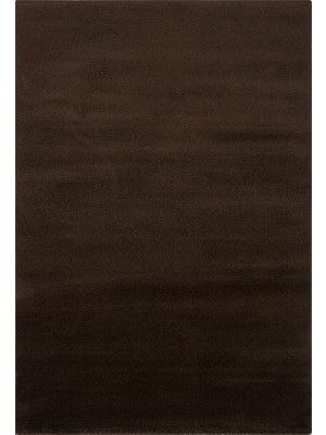 Kalesta Halı Soft Kahve Kolay Kullanımlı Hav Toz Vermez Yumuşak Dokulu Modern Pofuduk Halı