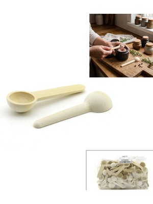 İbico Egonex Ibico İ22-402 ( 2.8cm ) ( Ahşap Bambu ) Kürek Baharat ( Kaşık & Kürek )*100X30