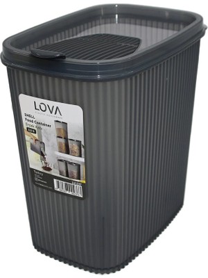 Lova LV-237 ( 2.5 Lt ) Shell Erzak Saklama Kabı Plastik*24=k
