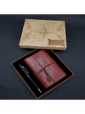 Derin Stok Defter Siyah Touchpen Kalem Seti