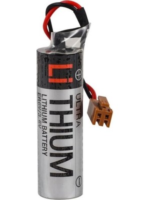 Derin Stok ER6V 3.6V Aa Size Lithium Pil - Kahverengi Soket