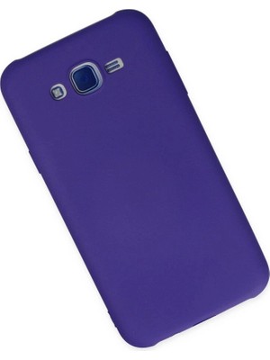 Colezium Galaxy J7 Kılıf Nano Içi Kadife  - Mor