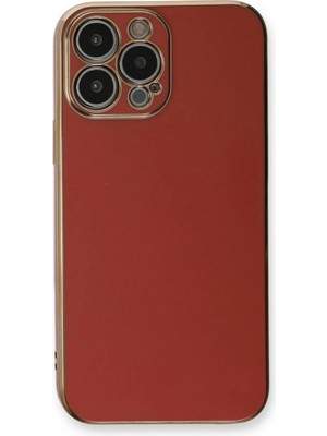 Colezium Iphone 13 Pro Max Kılıf Volet  - Kırmızı