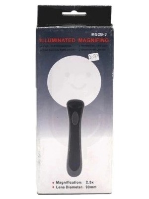 Colezium 2 LED Işıklı 2.5X90MM Okuma Büyüteç