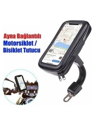 Colezium Motorsiklet Su Geçirmez Telefon Kılıfı Telefon Tutucu 7 Inç Xl