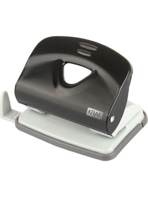 Kraf Siyah Delgeç 140G 20 Sayfa Kapasitesi Ergonomik Tasarım ile Güçlü Metal Gövde