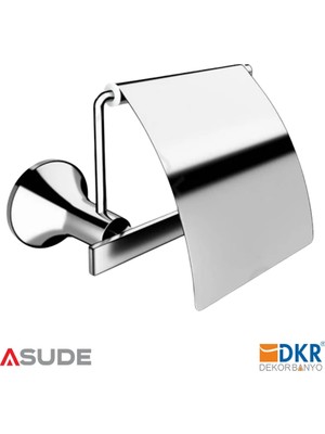 Dekor Banyo Paris Kapaklı Kağıtlık Krom