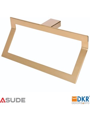 Dekor Banyo Halka Havluluk Pvd Gold