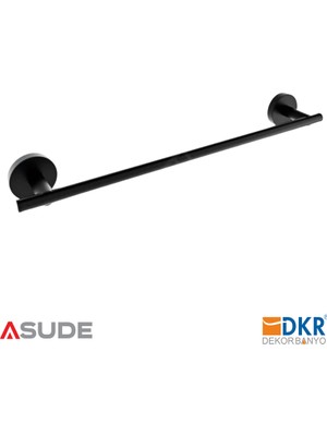 Dekor Banyo Alina Proje Uzun Havluluk Black