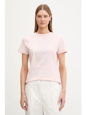 Guess Romy Regular Fit Kadın Pembe T-Shirt V6GI12K3325-G63M