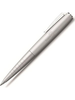 Faber-Castell Loom Tükenmez Kalem Metalik Gümüş 149300 1 Adet Paslanmaz Çelik Gövdeli Kalem