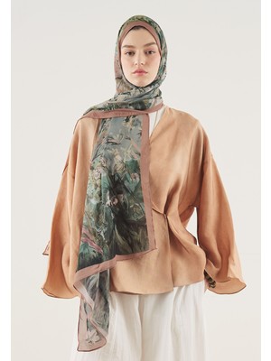 Fresh Scarfs Somon Soft Dream Desen Soft Viskon Şal