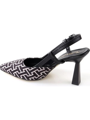 Papuçcity Sprs 02719 8 cm Topuklu Kadın Stiletto Ayakkabı 02719