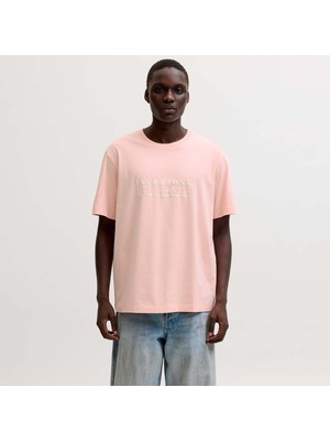 Jack & Jones Jack&jones Savona Branding Erkek Pembe Tişört
