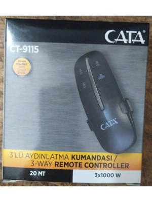 Cata Ct 9115 3X1000W Rf Kumanda