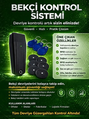 Parite Bekçi Kontrol Sistemleri Devriye Tur Seti