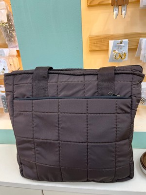 CtStore Kadın Kahvetengi Kapitone Baget Çanta