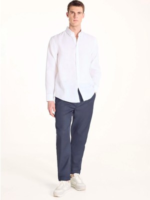 Ted Baker Lacivert Erkek Pantolon TBMRTR2001