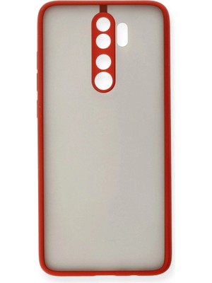 Colezium Note 8 Pro Kılıf Montreal  Kapak - Kırmızı