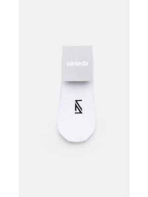 Vaneda Erkek Babet Çorap Beyaz 1\'li