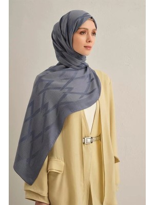 Armine Lyocell Naia Zikzak Desen Şal 1  S00OA0444418-26