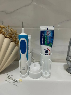 Kariyer Elektronik Diş Fırçası Için Stand (Oral-B Şarjlı Diş Fırçası Standı)