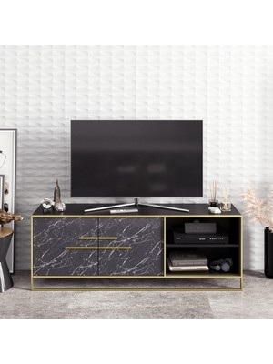 Decorotika Polka Tv Ünitesi Bendir Gold