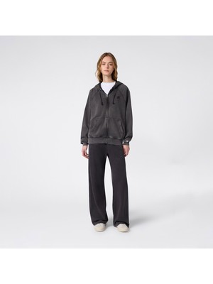 Champion Wide Leg Kadın Gri Eşofman ALTI.ES510