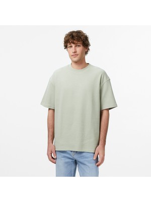 Hugo Nuwaffle Erkek Yeşil T-SHIRT.340