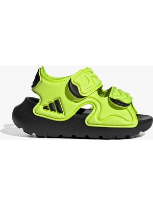 Adidas Altaswim 3 Çocuk Yeşil Terlik.-
