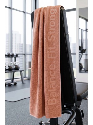 Bfs Turuncu %100 Pamuklu Sporcu Havlusu 30X120 cm