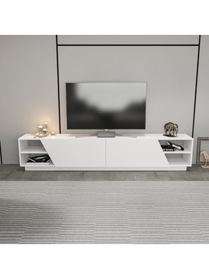 Decorotika Rhodes Tv Ünitesi Beyaz