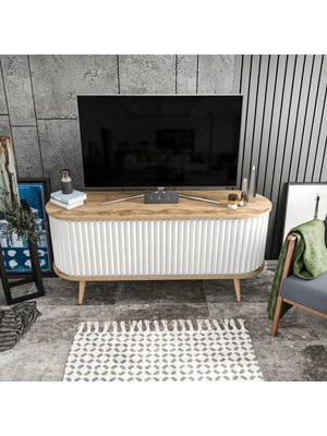Decorotika Stor Tv Ünitesi Ud Beyaz